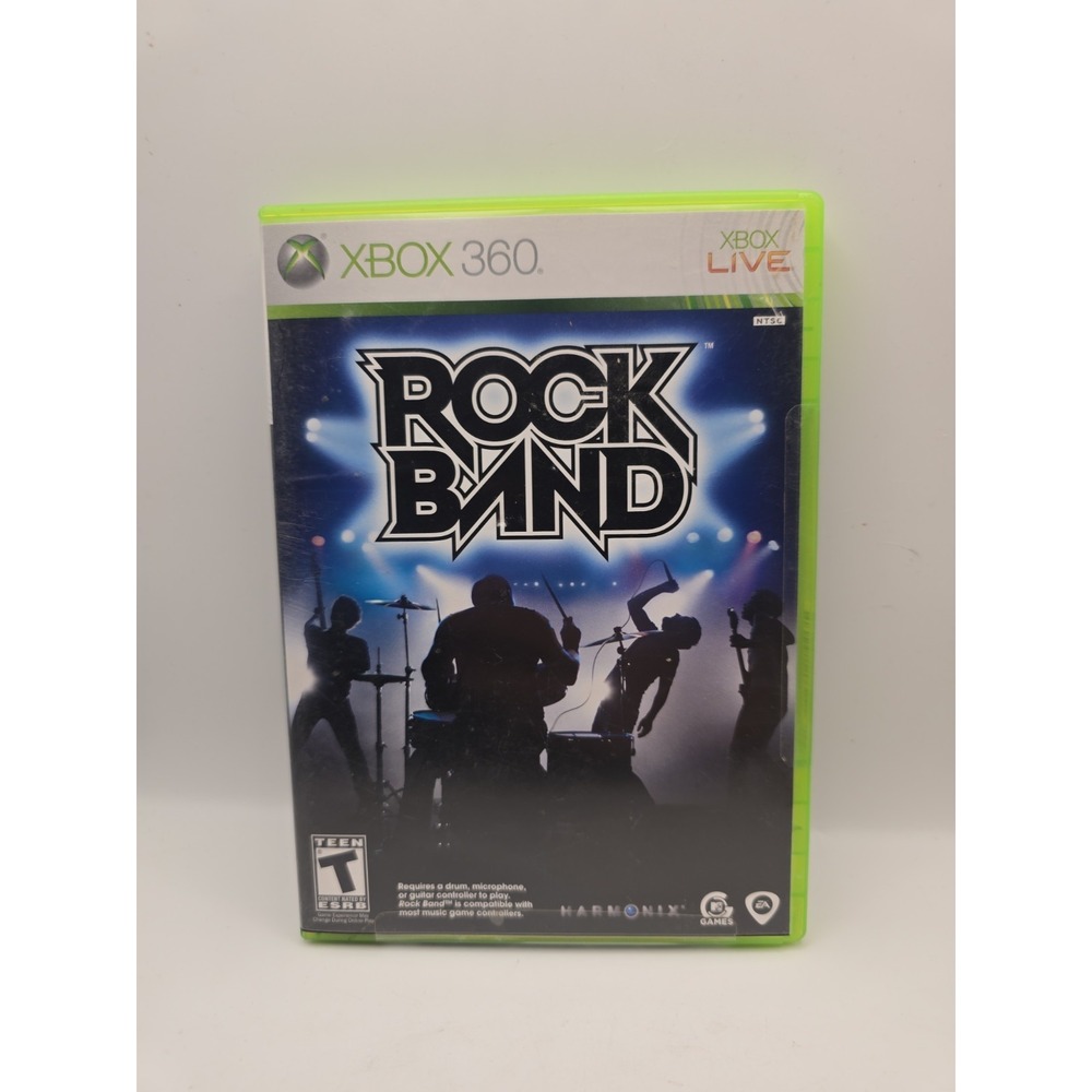 Rock Band (Microsoft Xbox 360, 2007) CIB
